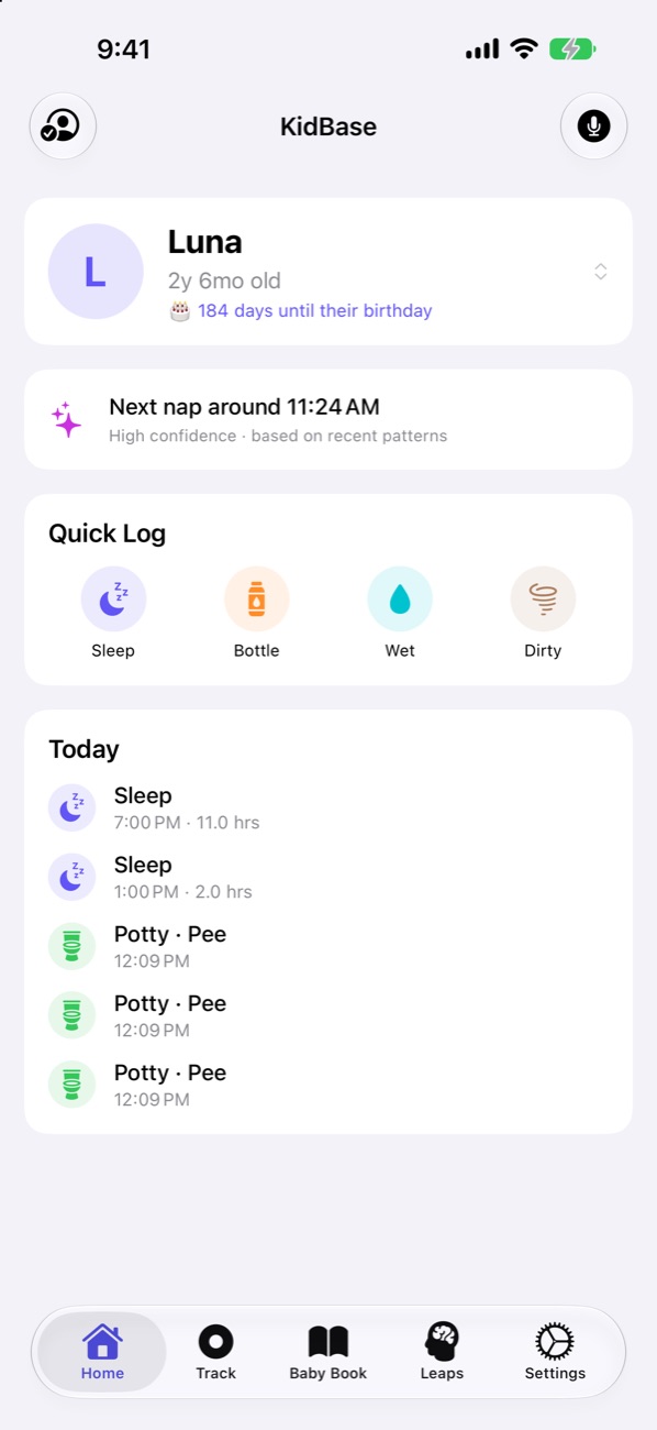 KidBase screenshot