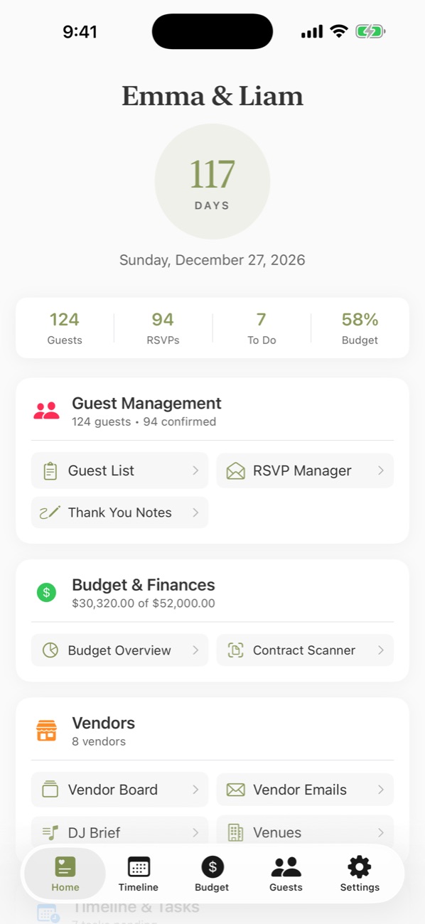 Wedding Planner Pro Ai screenshot