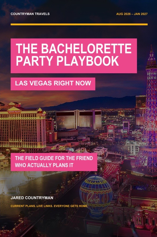 Cover of The Bachelorette Party Playbook: Las Vegas Right Now